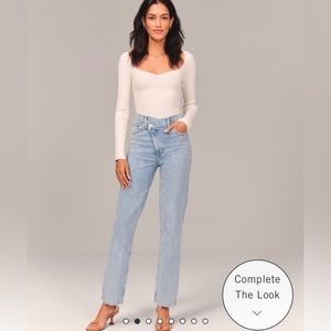 Abercrombie and Fitch | The 90s Ultra Straight High Rise Jeans